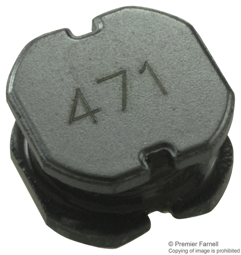 BOURNS SRN1060-471M Surface Mount Power Inductor, SRN1060 Series, 470 &micro;H, 800 mA, 800 mA, Semishielded, 0.95 ohm