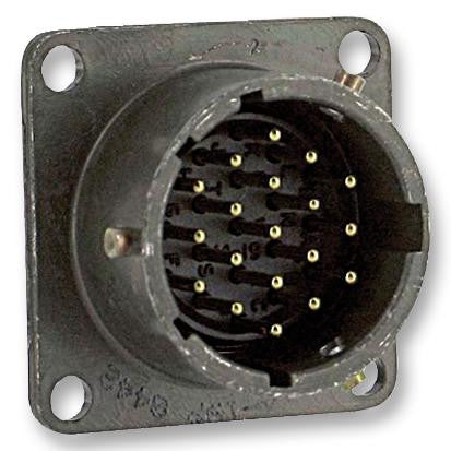 AMPHENOL INDUSTRIAL MS3112E8-4P Circular Connector, MIL-DTL-26482 Series I, Box Mount Receptacle, 4 Contacts, Solder Pin, Bayonet