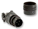 AMPHENOL INDUSTRIAL PT06A12-10P-SR Circular Connector, PT Series, Straight Plug, 10 Contacts, Solder Pin, Bayonet, 12-10