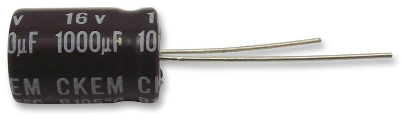 ILLINOIS CAPACITOR 477CKE050M Electrolytic Capacitor, General Purpose, CKE Series, 470 &micro;F, &plusmn; 20%, 50 V, 10 mm, Radial Leaded