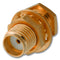 JOHNSON 142-0701-401 RF / Coaxial Connector, SMA Coaxial, Straight Bulkhead Jack, Solder, 50 ohm, Beryllium Copper