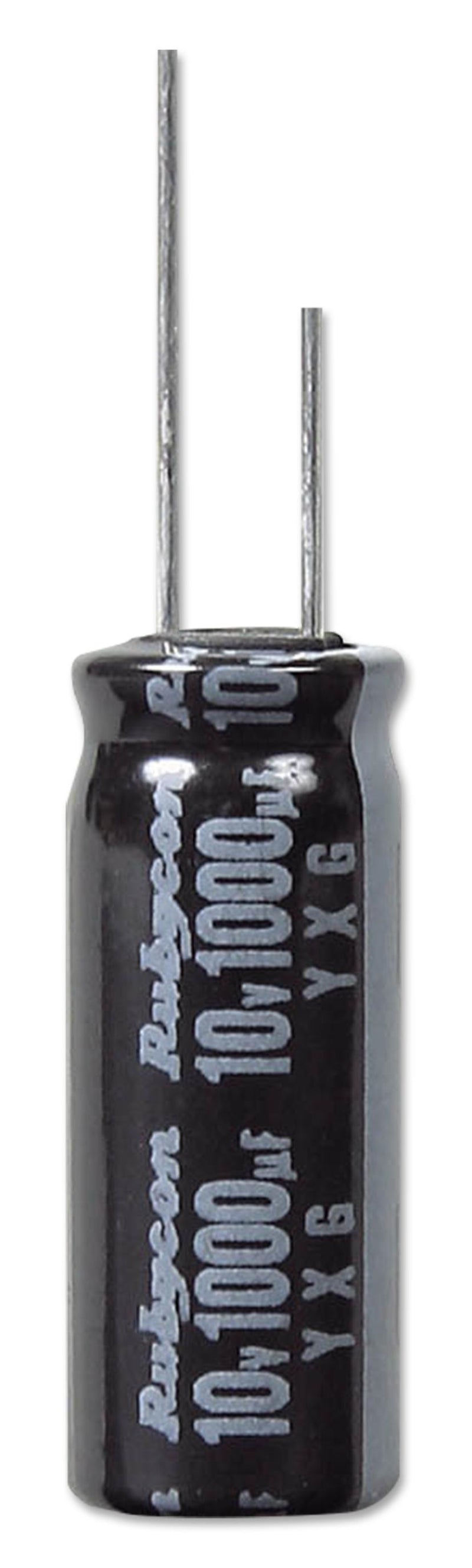 RUBYCON 16YXG120MEFC6.3X11 Electrolytic Capacitor, Miniature, 120 &micro;F, 16 V, YXG Series, &plusmn; 20%, Radial Leaded, 6.3 mm