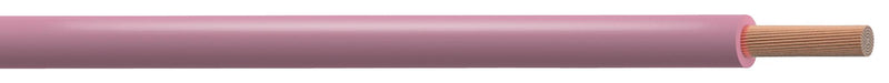 PRO POWER PP001262 Wire, Stranded, Tri Rated, PVC, Pink, 21 AWG, 0.5 mm&sup2;, 328 ft, 100 m