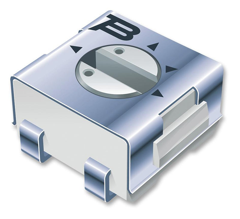 BOURNS 3314J-2-103E Trimmer Potentiometer, 10 kohm, 250 mW, &plusmn; 20%, 3314J Series, 1 Turns, Surface Mount Device