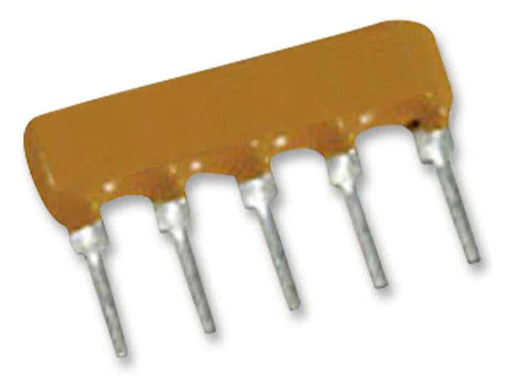 BOURNS 4605X-101-221LF RESISTOR N/W, 4RES, 220 OHM, 2%, TH