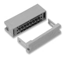 WURTH ELEKTRONIK 61201425821 Wire-To-Board Connector, With Strain Relief, 2.54 mm, 14 Contacts, Plug, WR-BHD Series, IDC / IDT