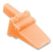 AMPHENOL SINE/TUCHEL AWM-4P Connector Accessory, Orange, Thermoplastic, Wedgelock, ATM Series 4 Position Receptacle Connectors