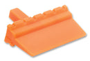 AMPHENOL SINE/TUCHEL AWM-12P Connector Accessory, Orange, Thermoplastic, Wedgelock, ATM Series 12 Position Receptacle Connectors