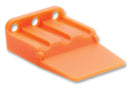 AMPHENOL SINE/TUCHEL AWM-3S Connector Accessory, Orange, Thermoplastic, Wedgelock, ATM Series 3 Position Plug Connectors