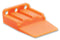 AMPHENOL SINE/TUCHEL AWM-3S Connector Accessory, Orange, Thermoplastic, Wedgelock, ATM Series 3 Position Plug Connectors