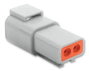 AMPHENOL SINE/TUCHEL ATP04-2P Connector Housing, ATP Series, Receptacle, 2 Ways, ATP Series Contacts