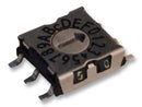 HARTMANN CONCO P25SMT103 Rotary Coded Switch, SMD, 16 Position, 42 V, Hexadecimal, 400 mA