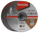 Makita B-12217-10 B-12217-10 4 1/2" (115mm x 1mm 22.23mm) Angle Grinder Metal Cutting Discs 10 Pack