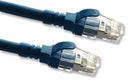 VIDEK 2996AS-2B Ethernet Cable, Patch Lead, Cat6a, RJ45 Plug to RJ45 Plug, Blue, 2 m