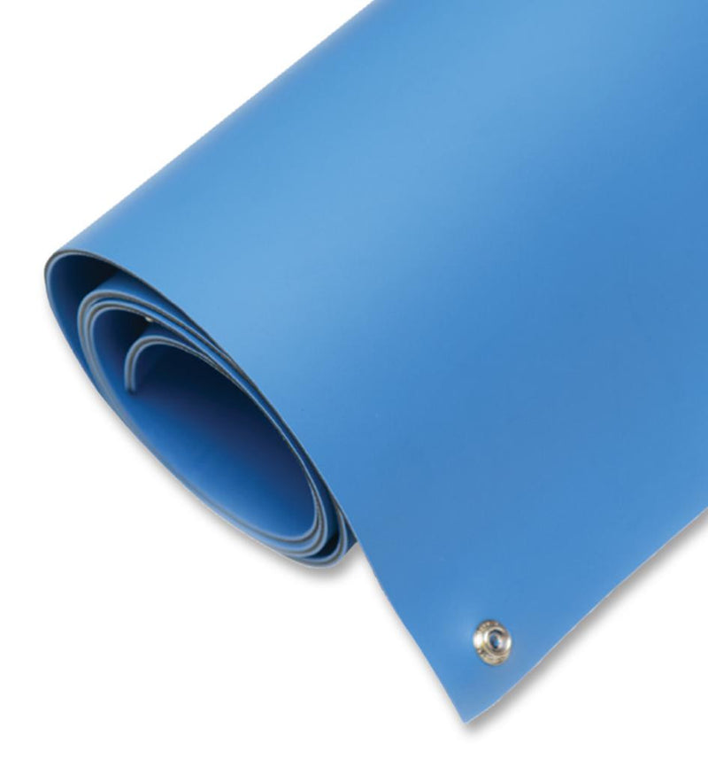 MULTICOMP 082-0123 Anti Static Mat, Bench, Rubber, Blue, 600 mm x 1200mm