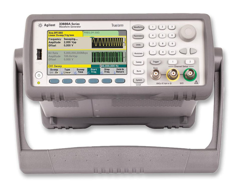 KEYSIGHT TECHNOLOGIES 33611A 1 Channel 80MHz Trueform Arbitrary Waveform Generator with USB, GPIB and LAN Connectivity