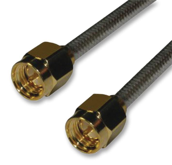 AMPHENOL CONNEX 135101-R1-03.00 RF / Coaxial Cable Assembly, SMA Straight Plug, SMA Straight Plug, 0.085 Conformable, 50 ohm, 3 "