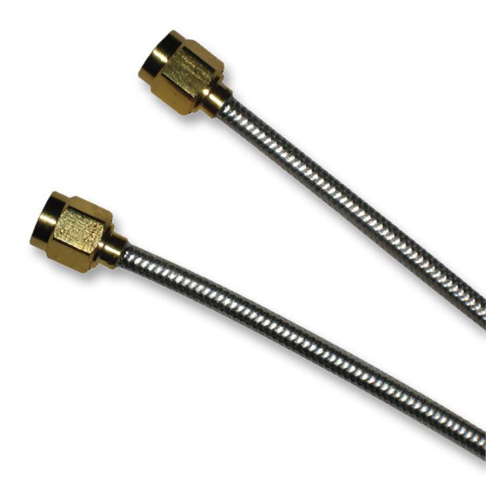 AMPHENOL CONNEX 135101-R2-12.00 RF / Coaxial Cable Assembly, SMA Straight Plug, SMA Straight Plug, 0.141 Conformable, 50 ohm, 12 "