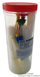 PRO POWER SPC35326 CABLE TIE ASSORTMENT, 650PCS