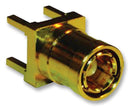 AMPHENOL CONNEX 142134 RF / Coaxial Connector, SMB Coaxial, Straight Plug, Through Hole Vertical, 50 ohm, Brass