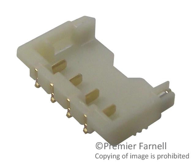 JST (JAPAN SOLDERLESS TERMINALS) BM04B-ACHSS-A-GAN-TF(LF)(SN) Wire-To-Board Connector, 1.2 mm, 4 Contacts, Header, ACH Series, Surface Mount, 1 Rows