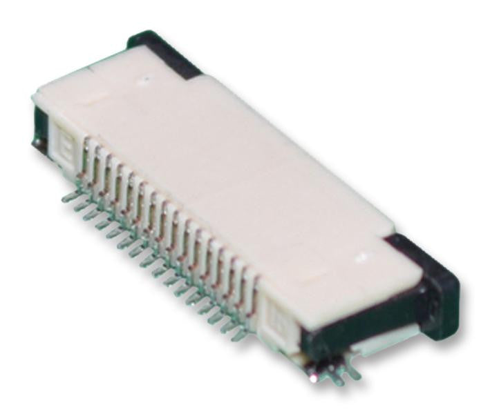 JST (JAPAN SOLDERLESS TERMINALS) 16FLZ-SM2-TB(LF)(SN) FFC / FPC Board Connector, 0.5 mm, 16 Contacts, Receptacle, FLZ Series, Surface Mount