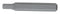 WIHA 75309 TOOL, HEX BIT, STEEL, 0.035INCH