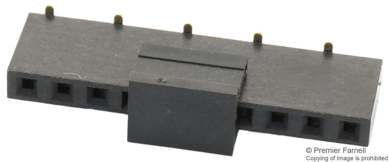 Multicomp 2212SM-10G-75-B1-PCR Board-To-Board Connector 2.54 mm 10 Contacts Receptacle Surface Mount 1 Rows