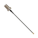 Taoglas CAB.6009 RF / Coaxial Cable Assembly TNC Jack to U.FL 1.37mm 50 ohm 3.9 " 100 mm Black New