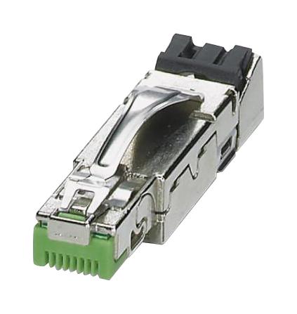 Phoenix Contact CUC-IND-C1ZNI-S/R4IE8 Modular Connector Straight RJ45 Plug 1 x (Port) 8P8C Cat5 IP20 Cable Mount