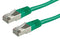 Multicomp PRO MP001942 MP001942 Ethernet Cable S/FTP (PiMF) Cat6 1 m 3.28 ft RJ45 Plug to Green