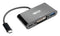 TRIPP-LITE U444-06N-DUB-C USB-C TO DVI Adapter W/ USB-A & PD BLK