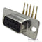 AMPHENOL L77DFE09S1AON D Sub Connector, 9 Contacts, Receptacle, DE, DF Series, Steel Body, Through Hole