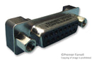 AMPHENOL L177TSAG15SOL2RM8 D Sub Connector, 15 Contacts, Receptacle, DA, TS Series, Steel Body, Through Hole