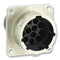 SOURIAU UT001412PH Circular Connector, Trim Trio UT0 Series, Wall Mount Receptacle, 12 Contacts