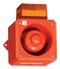 CLIFFORD AND SNELL YL50/L50/A/RF/WR Beacon / Sounder, Industrial, Amber, Flashing, Multiple Tones, 110dB, 115VAC, IP65