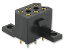 SOURIAU SMS6RE3TR29 Wire-To-Board Connector, 5.08 mm, 6 Contacts, Receptacle, Qikmate SMS Series, Through Hole, 2 Rows