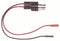 POMONA 5069 Test Lead, BNC Jack to 0.64mm Square Pin Sockets x 2, 500 Vrms, 142 mm