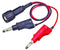 POMONA 72908 Test Lead, BNC Plug to 4mm Banana Plugs x 2, 70 V, 6 A, 254 mm