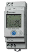 FINDER 12.51.8.230.0000 Timeswitch, DIN Rail, SPDT, 16 A, Digital, 12 Series