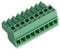 Phoenix Contact MC 15/9-ST-35 Pluggable Terminal Block 3.5 mm 9 Ways 28AWG to 16AWG 1.5 mm&Acirc;&sup2; Screw 8 A