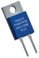 POWERTRON USR 2-T220B 50R00 S 0.1% Through Hole Resistor, 50 ohm, 1 kV, TO-220, 25 W, &plusmn; 0.1%, USR 2-T220 Series