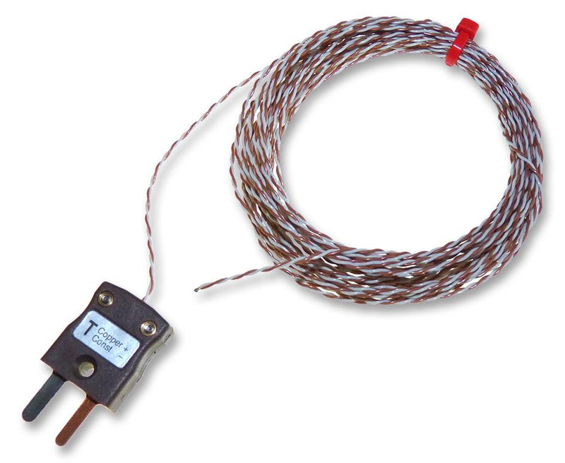 LABFACILITY Z2-T-5.0-MP-1/0.315 PFA TTP+MP Thermocouple, Durable PFA, 1 x 0.315mm, T, -75 &deg;C, 250 &deg;C, 5 m