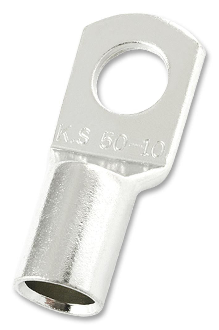 MULTICOMP MC000771 Lug Terminal, Crimp, 0 AWG, 50 mm&sup2;, Compression Lug, M10