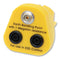 MULTICOMP MC0700021 Earth Bonding Plug, 10mm Male Stud, 2 x Shrouded Banana Sockets, EU Plug Type