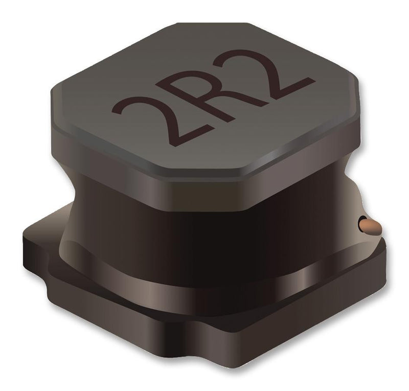 BOURNS SRN5040-2R2Y Surface Mount Power Inductor, SRN5040 Series, 2.2 &micro;H, 3.5 A, 4.6 A, Semishielded, 0.021 ohm