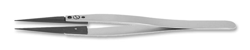 IDEAL-TEK 71ZJ SA 0 Tweezer, Long Straight Nose, Ceramic Tip