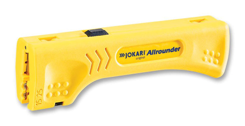 JOKARI 30900 Preset Cable Stripper for Round Cables, 4mm to 15mm, Allrounder