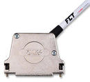 FCT - A MOLEX COMPANY FMK4 D Sub Backshell, FMK Series, DC, 45&deg;, Zinc Body