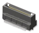 SAMTEC MEC8-120-02-L-DV-A Connector, MEC8 Series, Card Edge, 40 Contacts, Receptacle, 0.8 mm, Surface Mount